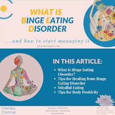 binge eating disorder how to manage