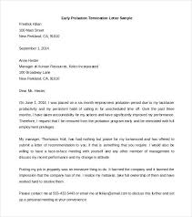 Casual Employee Termination Letter Template Company Format Employer