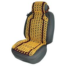 Car Seat Cover Wood With Massaging