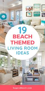 beach themed living rooms sugars
