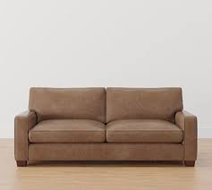 Pb Comfort Square Arm Leather Sofa