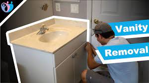 How To Remove A Bathroom Vanity
