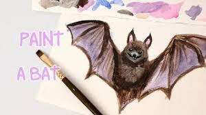 how to paint a bat real time tutorial