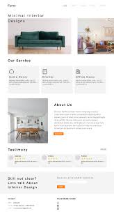 interior design web ui figma community