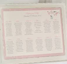 Printable Wedding Table Seating Plan By Beautiful Day