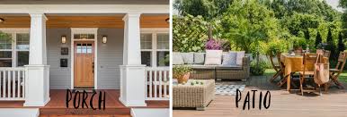 Porch Vs Patio What Is The Difference
