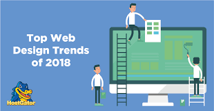 top 15 web design trends 2018 hostgator