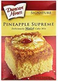 Duncan Hines Pineapple Supreme Cake 16 5 Oz 2 Pack For Sale Online Ebay gambar png