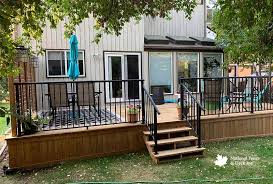 Pressure Treated Deck With Privacy Wall