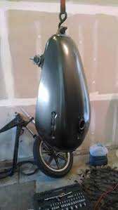 A Motorcycle Gas Tank