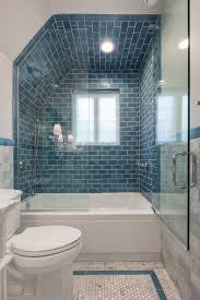 Also, this tile looks amazing on the borders of the bathtub. Bathroom Wall Tiles How High Should They Go Fireclay Tile