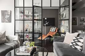 Black And White Apartment With A Home