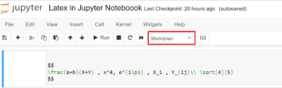 How To Use Latex In Jupyter Notebook