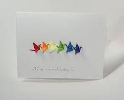 Get it as soon as tue, aug 10. New Origami Crane Card Origami Cards Origami Crane Card Craft