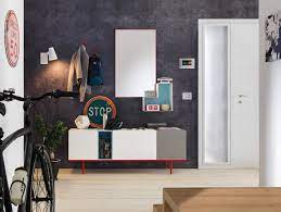Wooden Hallway Unit By Moretti Compact
