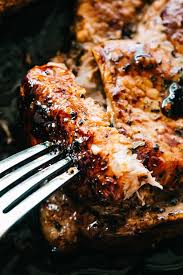 honey garlic baked pork chops recipe