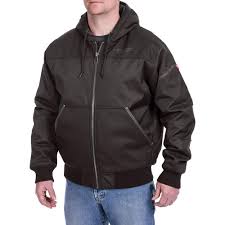 Milwaukee Mens Large Black Hooded Jacket
