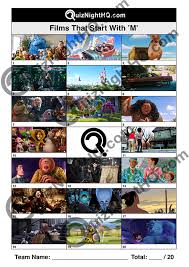 There are more movie options than ever for your little ones. Movie Stills 040 Kids Films That Start With M Quiznighthq