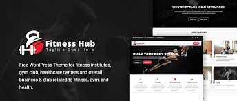 fitness hub trending fitness wordpress theme