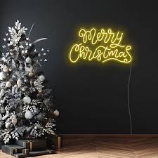 Lighted Merry Sign Led Neon