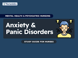 anxiety disorders and panic disorders