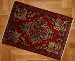 kashan persian carpet natural wool