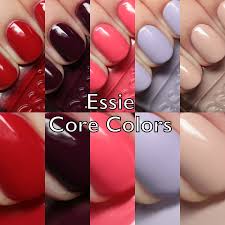 essie core colors swatches and review