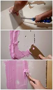 clever drywall repair ways to fix holes