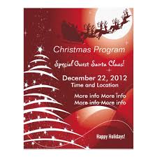 Christmas Program Flyer 43 Free Christmas Flyer Templates For Diy