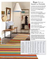 colorful stripe hooked indoor outdoor rug