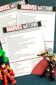 Challenge yourself and your friends with these 50 marvel quiz questions and answers over a … Marvel Movie Quotes Matching Game Free Printable Play Party Plan