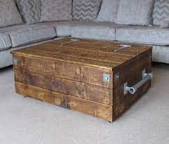 Chest Trunk Coffee Table Storage Box