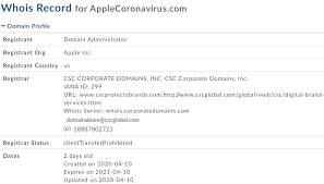 This author has published * articles so far. Apple Registers Applecoronavirus Com Domain Name Macrumors Forums