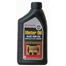 Моторное масло genuine toyota motor oil