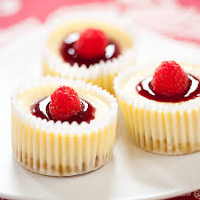 raspberry mini cheesecakes america s