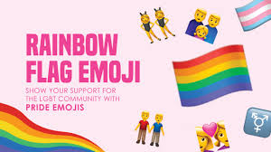 A pride flag refers to a flag that represents any segment of the lgbtq (lesbian, gay, bisexual, transgender, queer) community. Rainbow Flag Emoji Show Your Support For The Lgbt Community With Pride Emojis Emojiguide