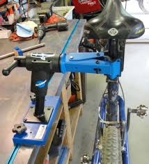 T Track Bench Mounted Bicycle Repair