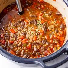 Hearty Beef Amp Barley Soup 4 More Delicious Soups To Make This Winter  gambar png
