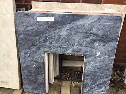 Pre Owned Marble Fireplace Back Panel