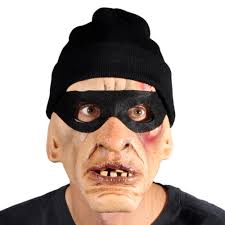 thug burglar character mask