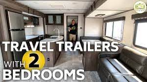 5 great travel trailers with 2 bedrooms