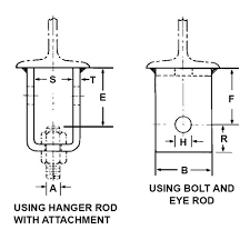 welding beam attachment w bolt nut