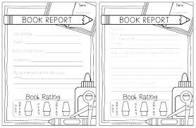 Blue Patterned Non Fiction Book Report Template 2nd Grade