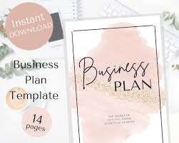 Business Plan Template Pdf Printable