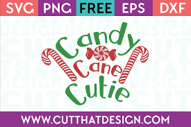 Do just one item for a simple gift ; Candy Cane Cutie Christmas Quote Design Cut That Design