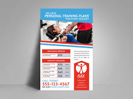 19 Fitness Flyer Designs Free Premium Templates Personal Trainer