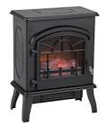 Free Standing Electric Fireplace Metal