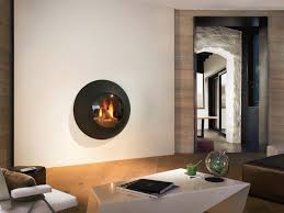 Lensfocus Gas Wall Mounted Fireplace