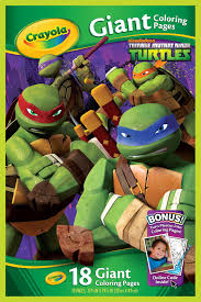 Plus, it's an easy way to celebrate each season or special holidays. Crayola 18 Page Nickelodeon Teenage Mutant Ninja Turtles Coloring Book