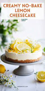 no bake lemon cheesecake recipe